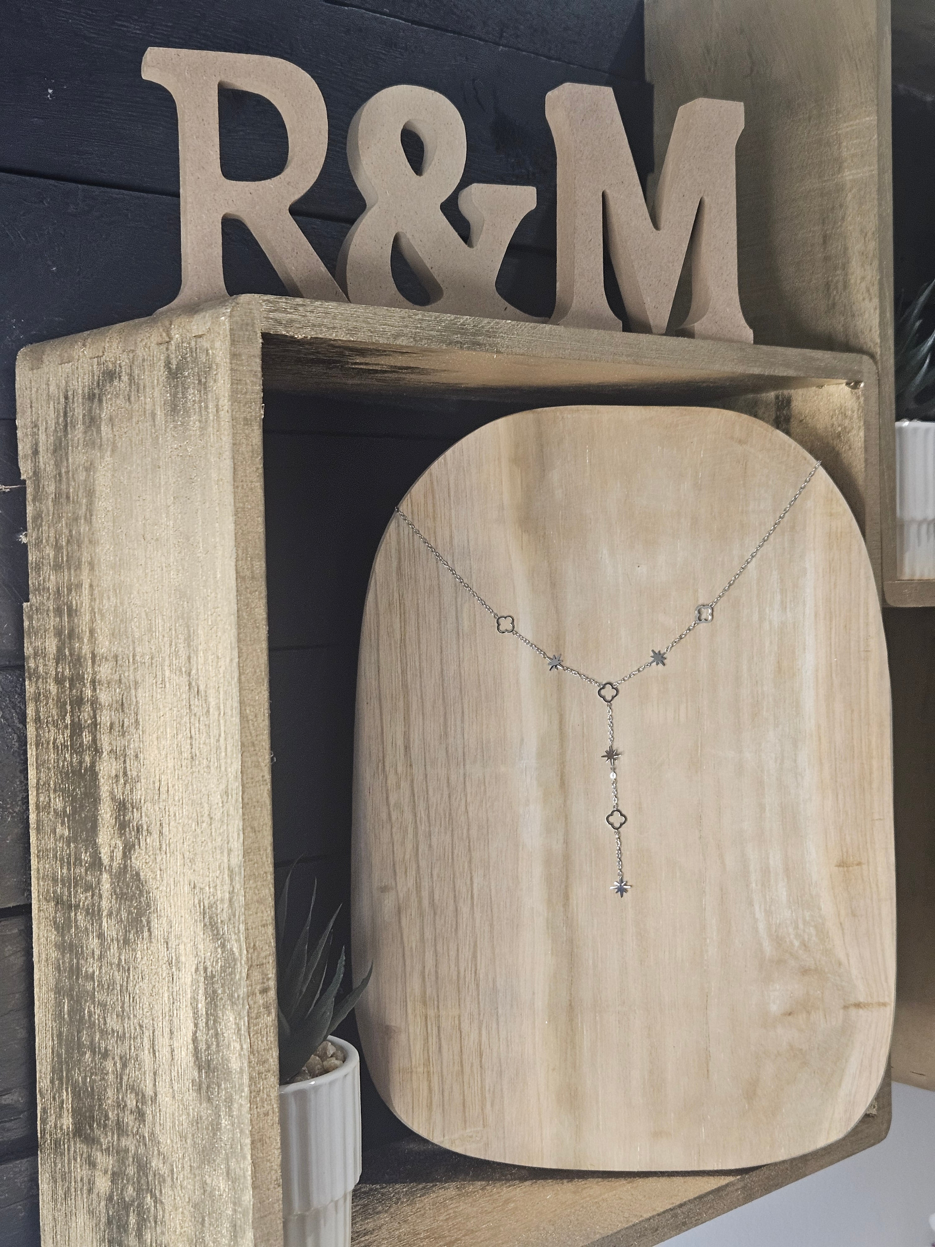 Collier Trèfle et Étoile